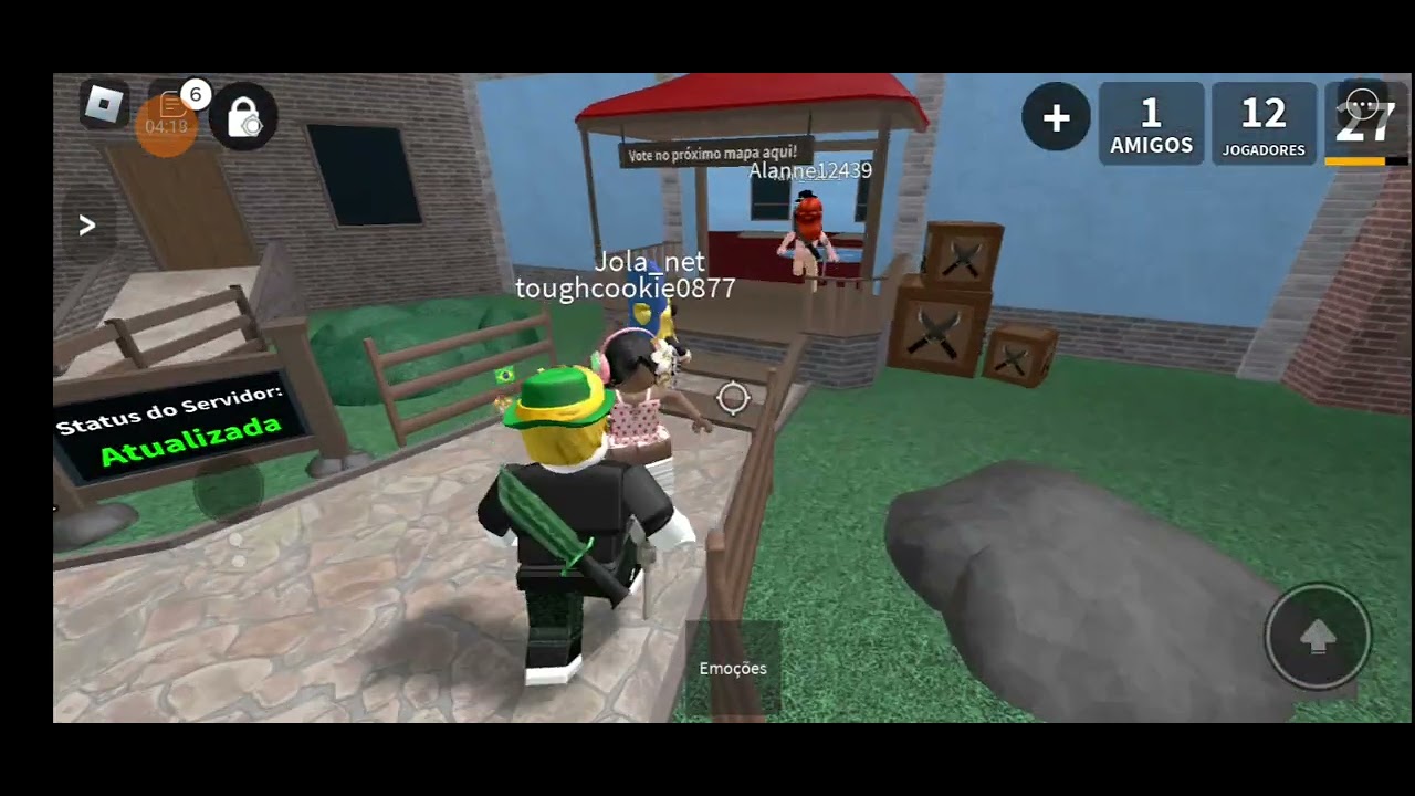 jogando o jogo do assinos