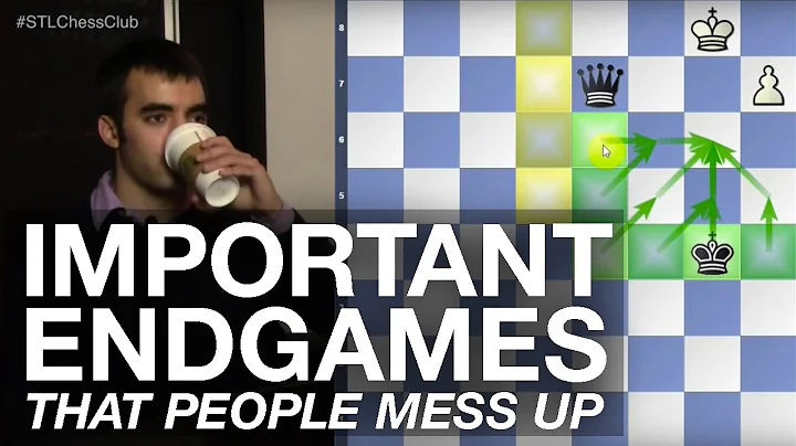 Important Endgames that People Mess Up | Endgame E...