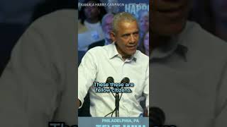 Obama excoriates Trump for ‘racist, sexist, bigoted’ Madison Square Garden rally #shorts