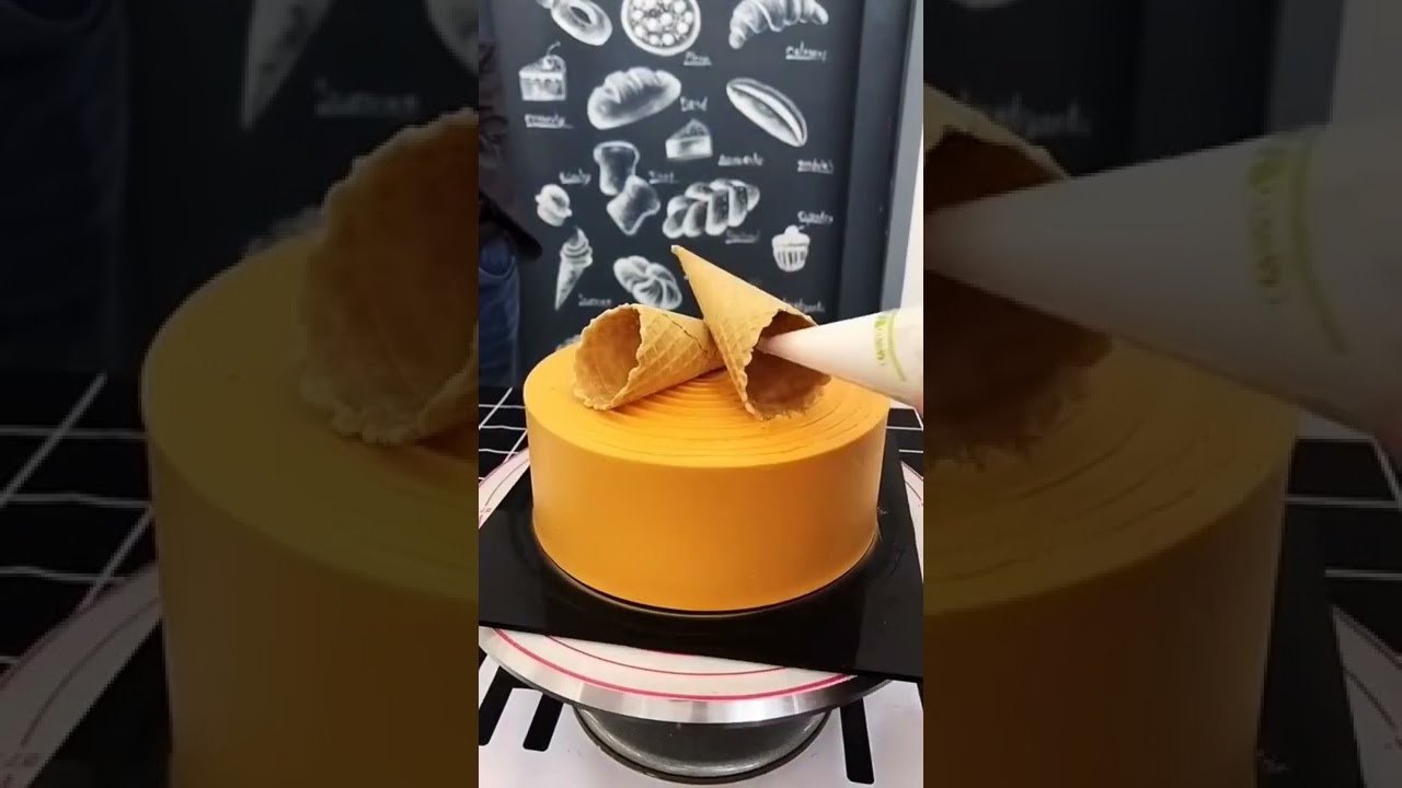 Cake Decorations With Ice Cream Cone 🎂 DIY Recipes
