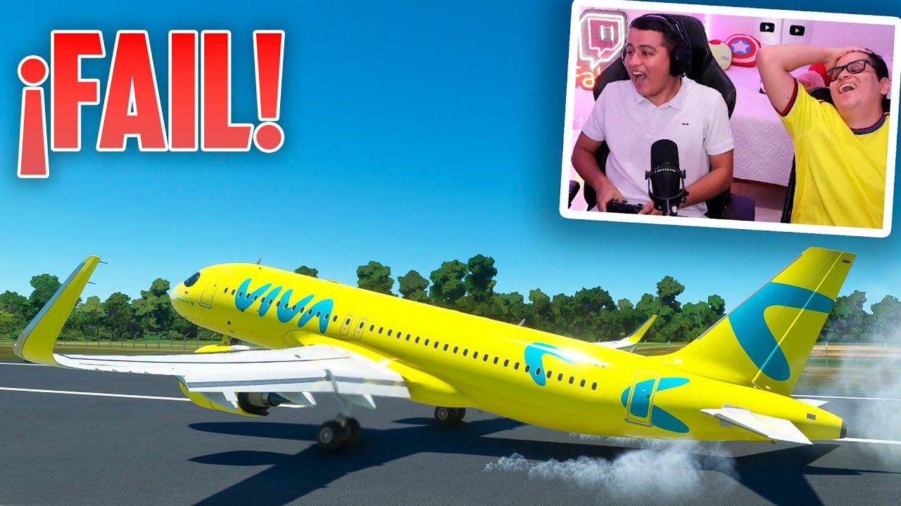 ✈💥Aterizaje FALLIDO de A320 NEO  |  Microsoft Flight Simulator 2020