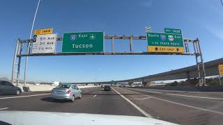 Phoenix AZ 101 to I-10 Driving Tour