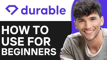 Durable AI Website Builder Tutorial 2024 Step By Step Guide
