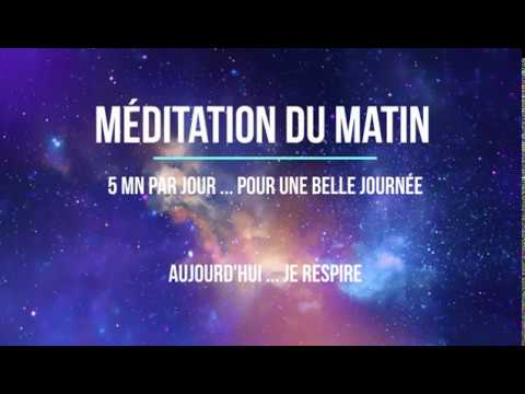 Méditation du matin ♥ 5mn pour une belle journée  ♥ Aujourd'hui, je respire