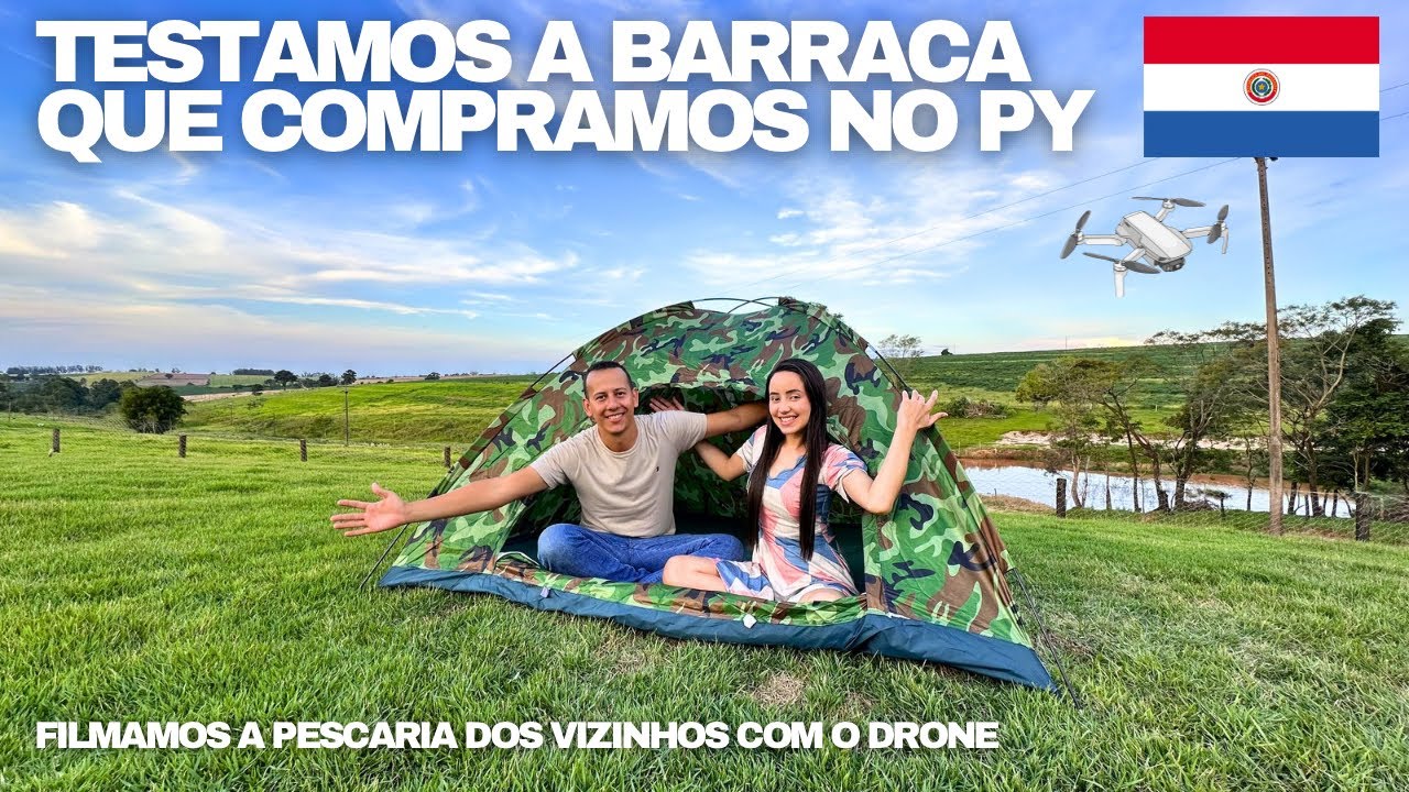 TESTANDO A BARRACA DO CANAL | Bolo de fubá e pescaria no rancho 🐠🎣