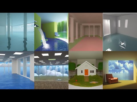 800 Liminal spaces AI Generated