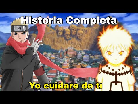 Que hubiera pasado si Naruto viajaba al pasado y entrenaba a su yo niño | Historia Completa