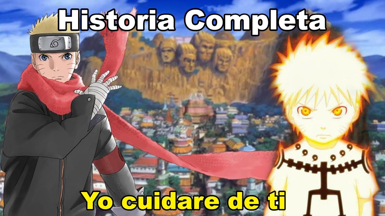 Que hubiera pasado si Naruto viajaba al pasado y entrenaba a su yo niño | Historia Completa