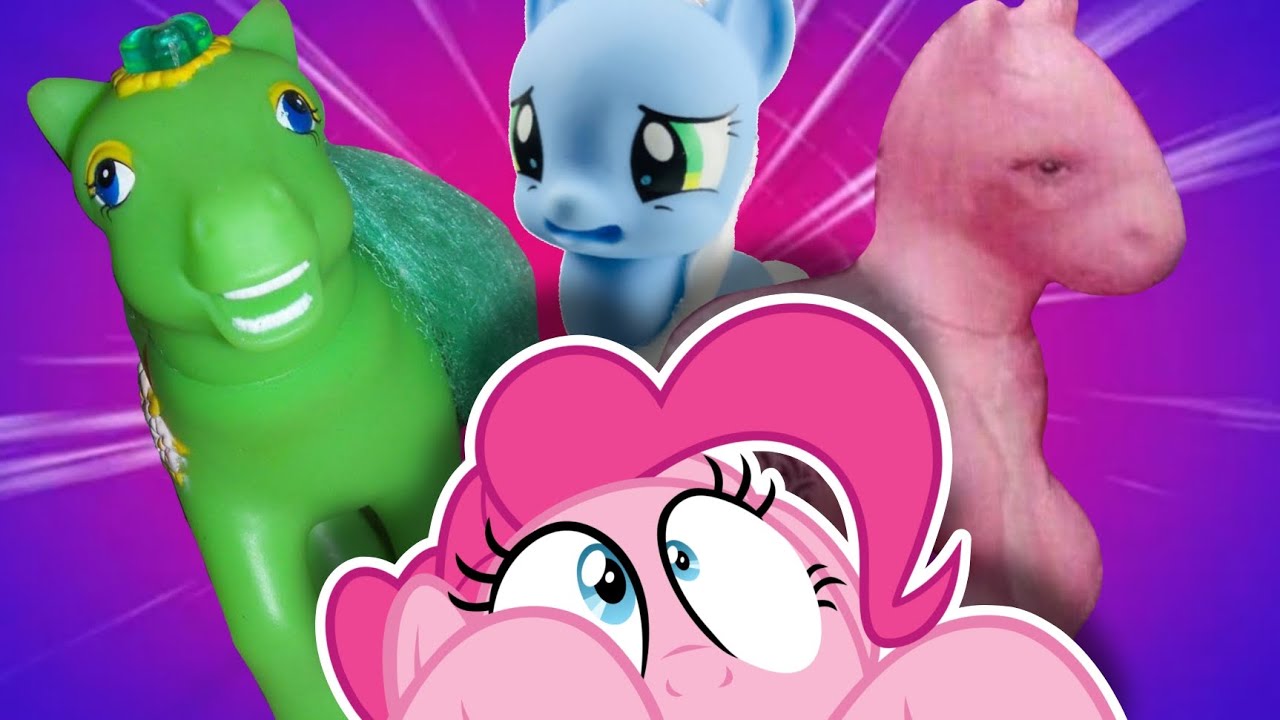 OS BRINQUEDOS FALSOS DE MY LITTLE PONY SÃO MUITO BIZARROS (piores bootlegs de mlp)