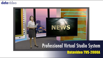 Professional Virtual Studio System TVS-2000A for Distance Education and Presentation｜Datavideo