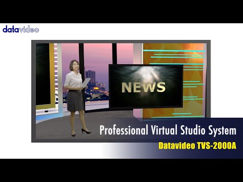 Professional Virtual Studio System TVS-2000A for Distance Education and Presentation｜Datavideo