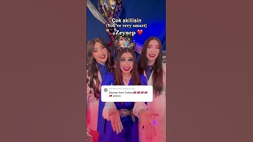 Zeynep Name Song In Turkish! Merhaba Elif!🇹🇷🇩🇪🇦🇿 K3 Sisters #shorts #turkey #germany #türkiye