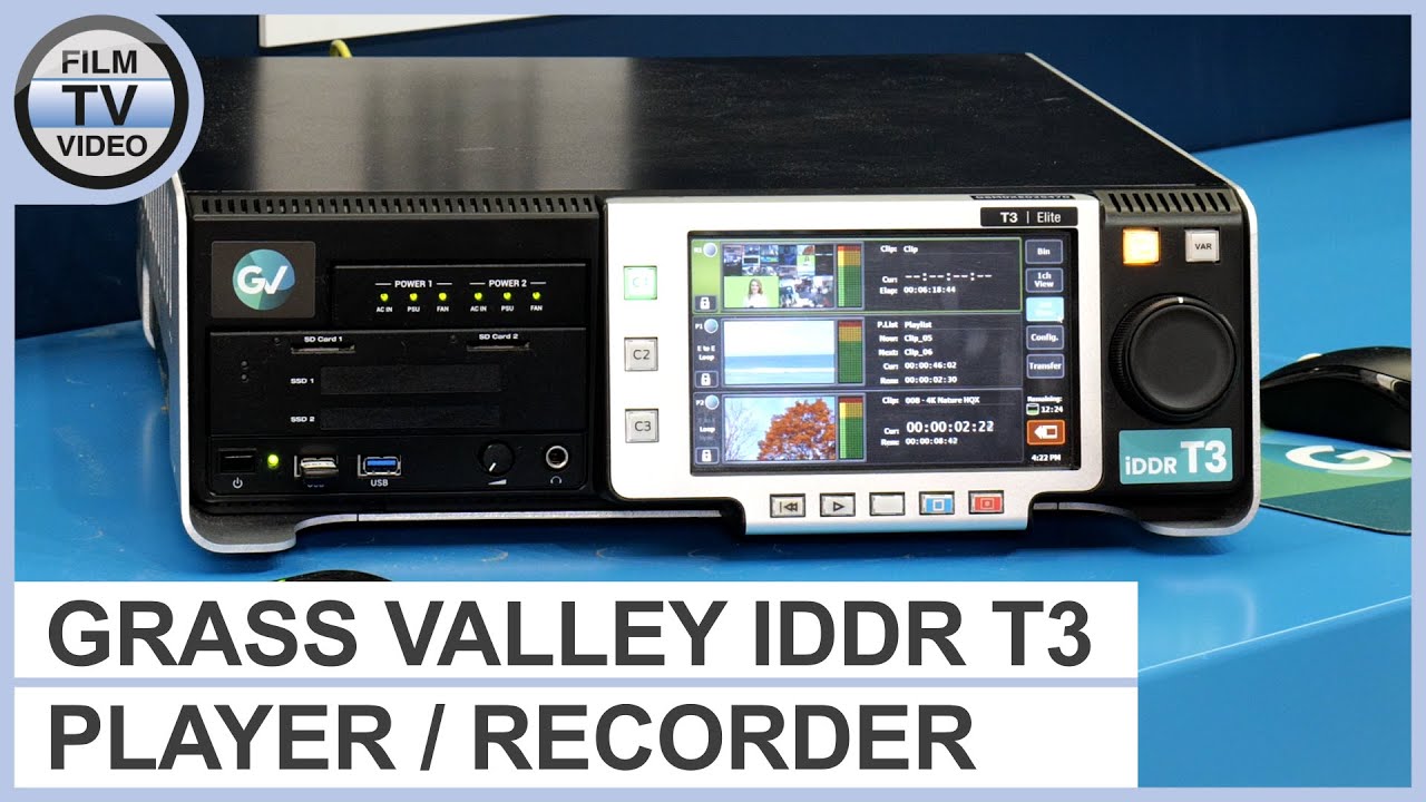 Grass Valley: iDDR T3 Player/Recorder