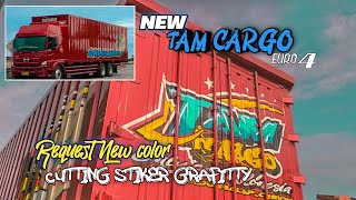 NEW❗TAM CARGO SUTAN || Hino 500 Euro4 Request color end cutting stiker