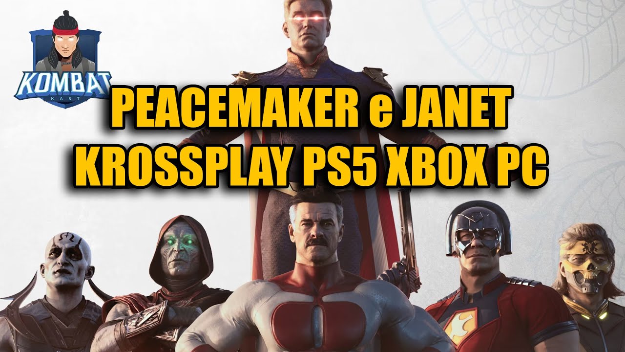 OFICIAL MK1 NOVIDADES PEACEMAKER KROSSPLAY PS5 XBOX PC KL