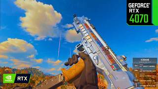 RTX 4070 Warzone Rebirth Island Win | Best Competitive Settings + High FPS Gameplay