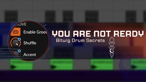 I didn’t know This #bitwig  Feature Existed But it Makes your Beats Groovy AF