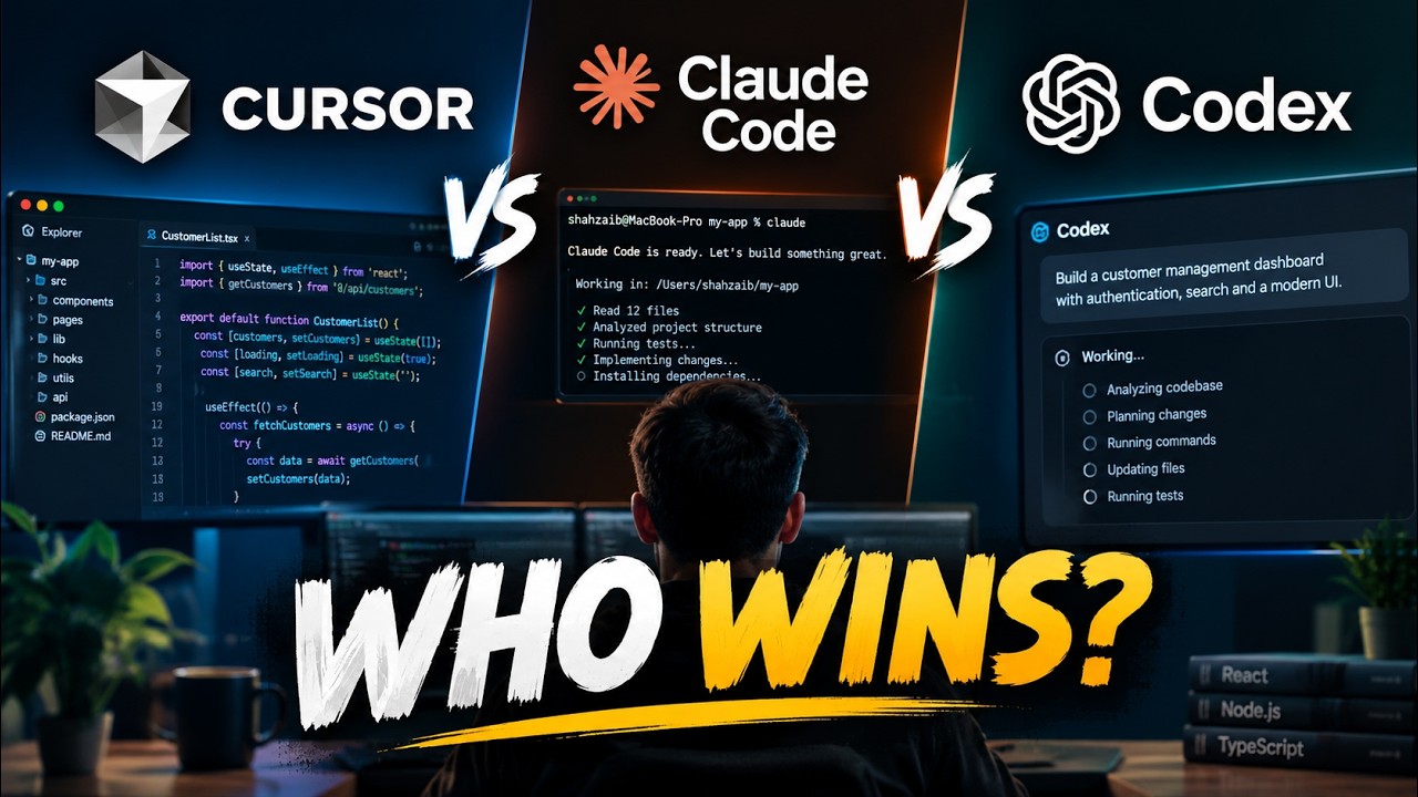 Cursor vs Claude Code vs Codex (2026) — Which AI Coding Tool Wins ...