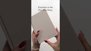 5 Year Diary Color Reveal