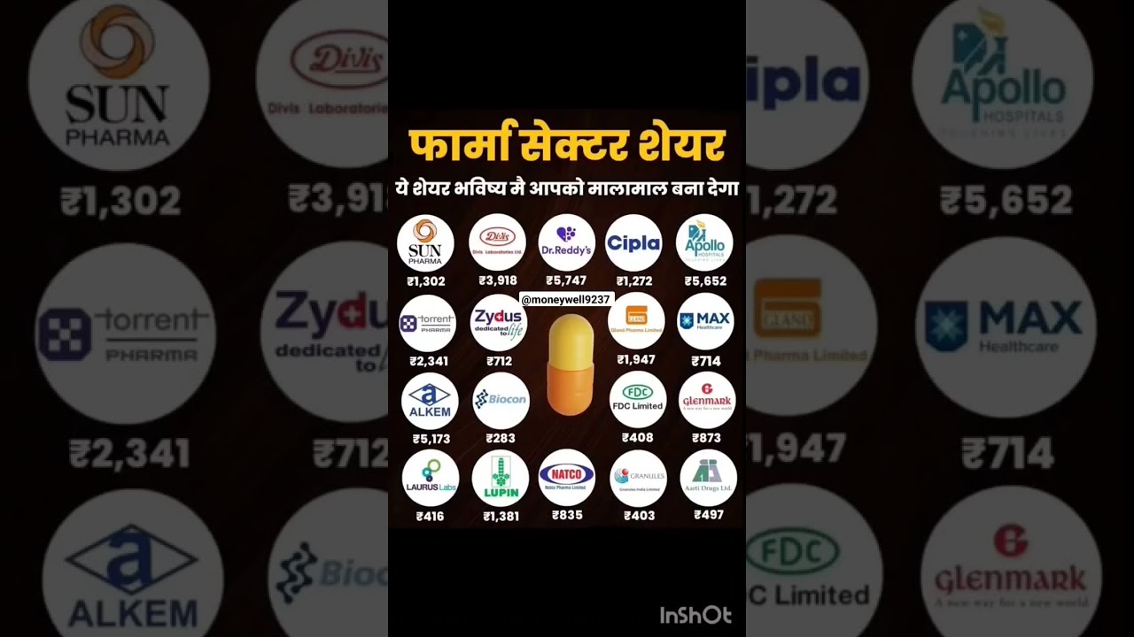 pharma sector stocks 