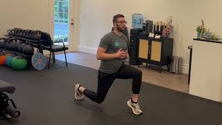 Split Squat with Soleus Raise