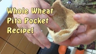 How to make Whole Wheat Pita Bread (Pita Pockets)