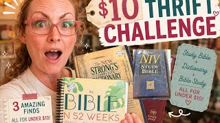 10 Bible Thrifting Challenge Amazing Thrift Store Finds Episode 19