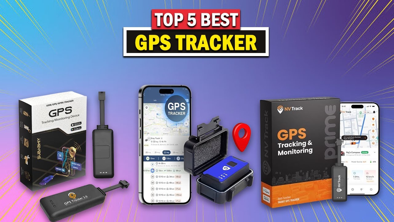 Top 5 Best GPS Trackers for Car 2025 - YouTube