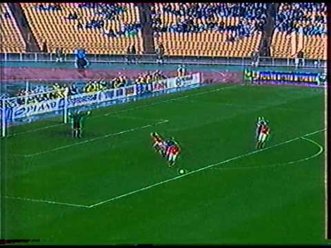 Украина - Уэльс 1:1. Отбор к ЧМ-2002 ( 1 тайм )