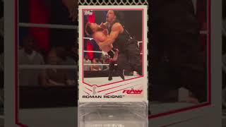 Roman Reigns Rookie card 2013 Topps WWE Wrestling card The Shield Bloodline