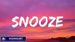 SZA - Snooze... Rihanna, The Weeknd (Lyric Video)