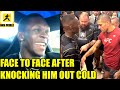 Israel Adesanya give details of backstage meeting with Alex Pereira after KO&#39;ing him,UFC 287,MMA