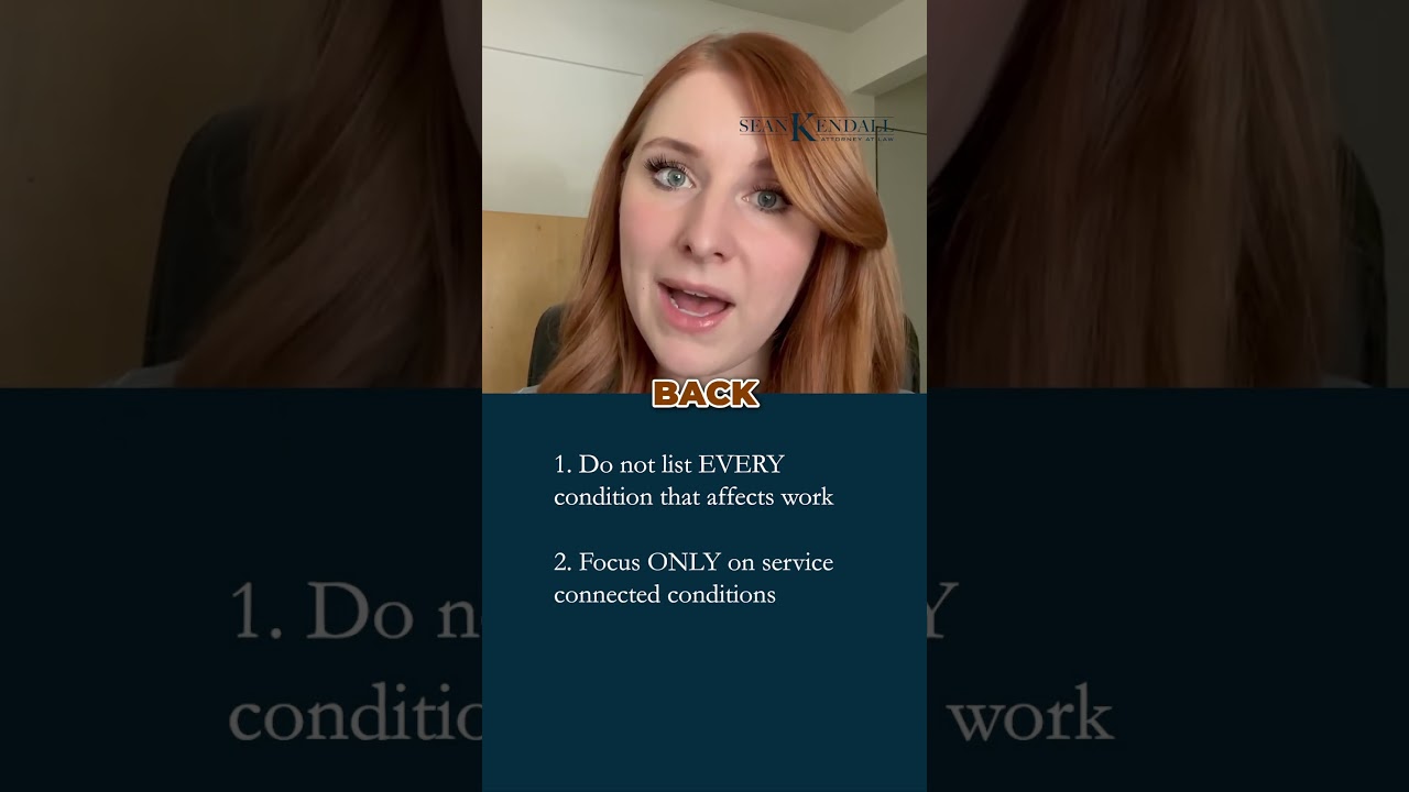 The Biggest TDIU Exam Mistake!