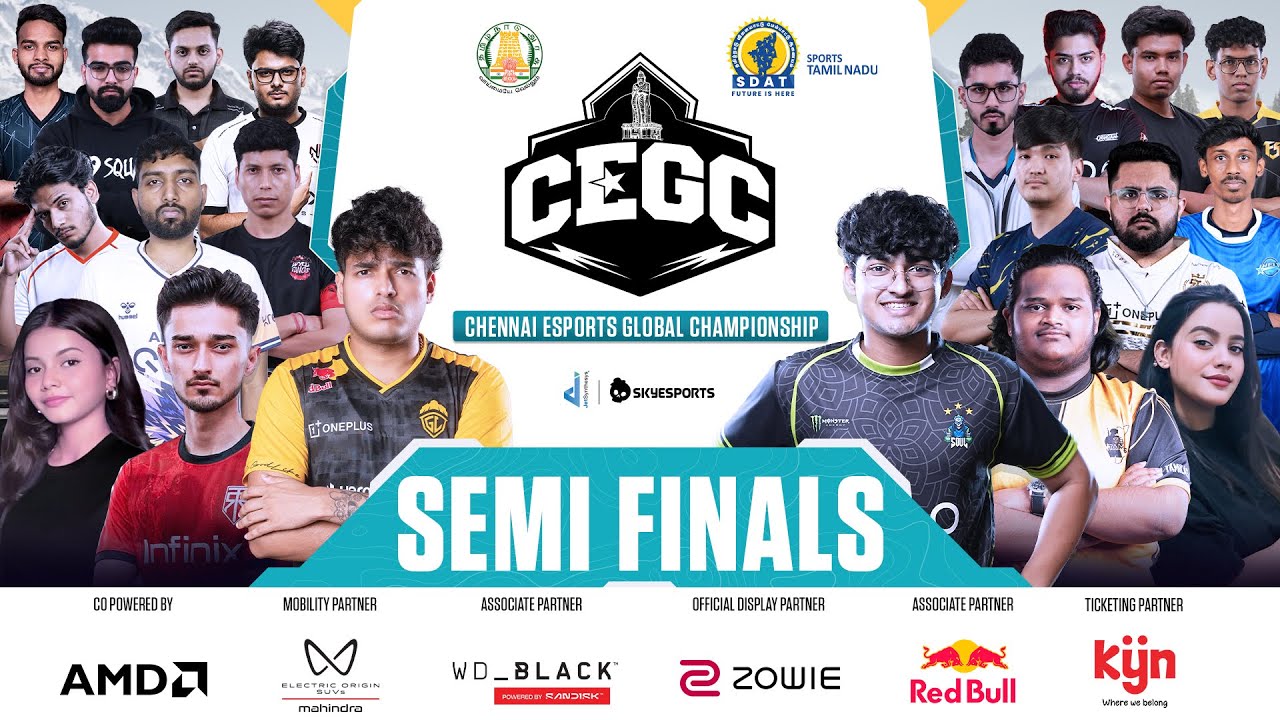[ENGLISH] Semi Finals — CEGC 2025 BGMI Day 4 