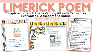 Teach Limerick Poems Easily Templates Examples Lesson Plan for Students