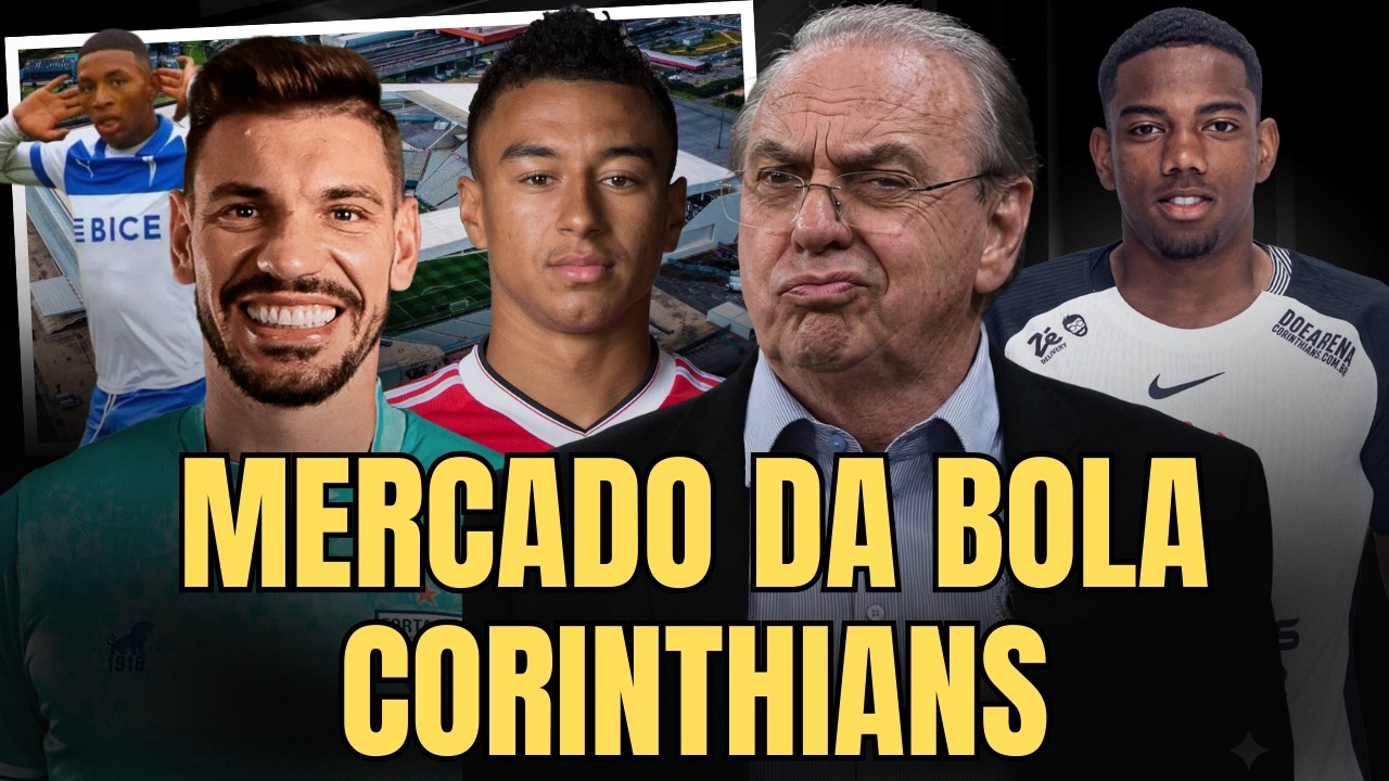 MERCADO DA BOLA DO CORINTHIANS | REUNIÃO HOJE POR ANDRÉ! | JESSE LINGARD, JOÃO RICARDO E MAIS...