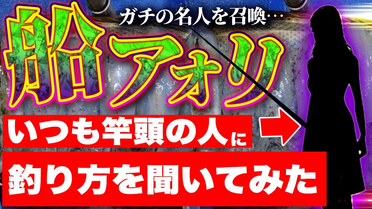 【船アオリイカ】明石でガチの名人に釣り方を聞いてみた。※9割竿頭のプロです