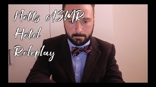 Notts ASMR - Hotel check in roleyplay (keyboard sounds, clicking, soft speaking, British) screenshot 4