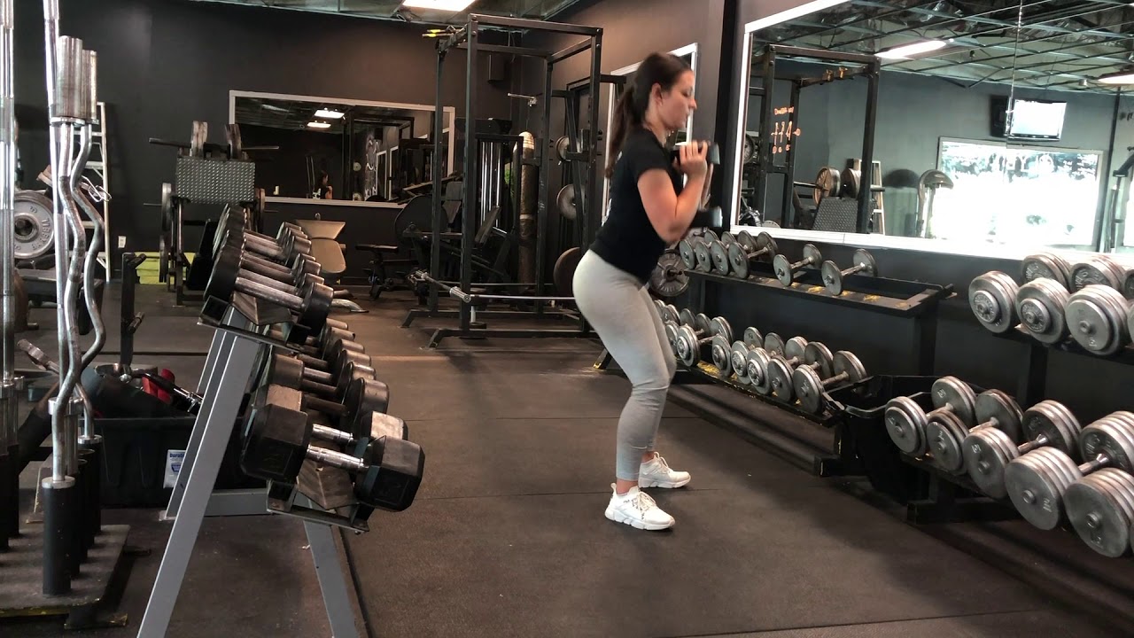 Goblet Squat Rocking Goblet Squats