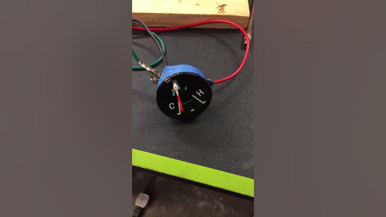 6 Jeep CJ7 Gauge Temp Gauge Verification YouTube