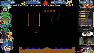 19 minutes of Missile Command Atari 2600