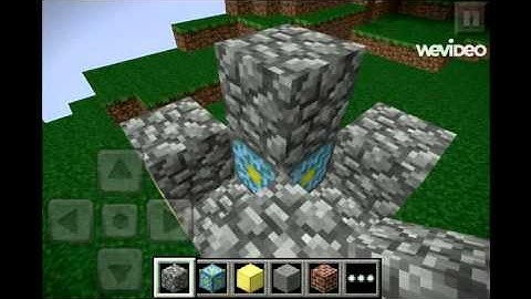 How to make the Nether Reactor Core in Minecraft Pe. - Created with WeVideo