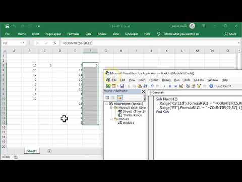 [Excel Fever] FormulaR1C1 vs Formula - YouTube
