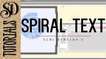 SCAL4 Typing spiral text in Sure Cuts a Lot