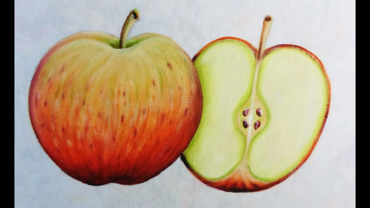 Maçãs - Aula Super Fácil - Apple painting -Pintura em Tecido
