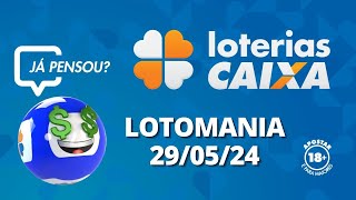 Resultado da Lotomania - Concurso nº 2627 - 29/05/2024