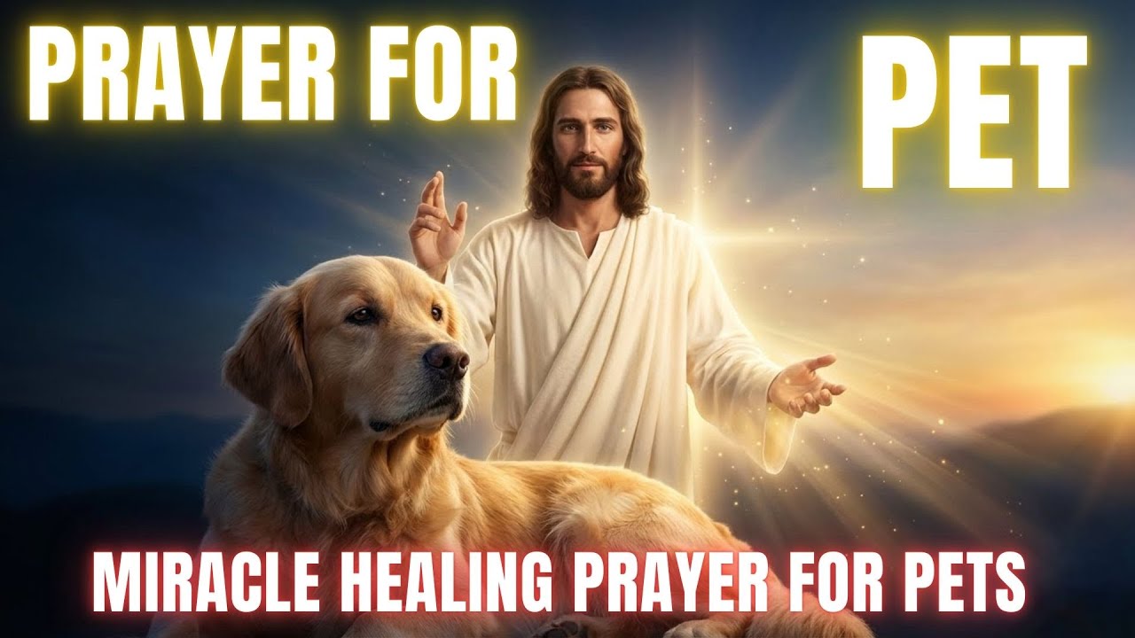Miracle Healing Prayer for Pets | Faith Over Fear| His Ever-Present