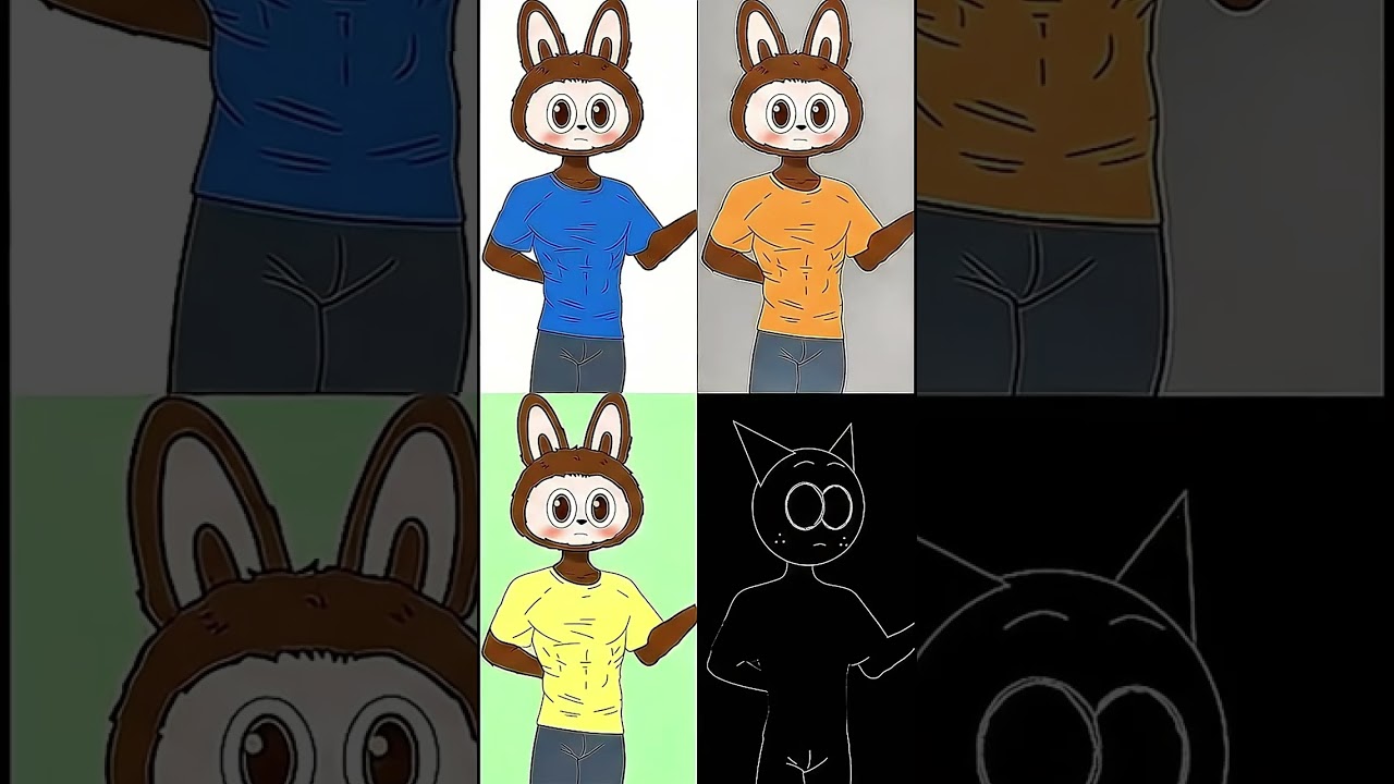 Labubu & Incredibox Sprunki Fan animation hey watch this edition