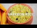 Recette facile de riz au safran  recette de riz vgtarien rapide et facile