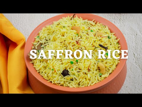 Video: Rice With Vegetables And Saffron, Recipe With Photo